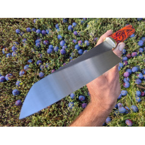 ШЕФ РОЖЕВИЙ - кухонно-мисливський ніж, ексклюзивна ручна робота, замовити в Україні. Photo 2